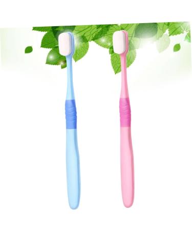 FRCOLOR 2pcs Oral Care Tool - Postpartum Toothbrushes with Soft Bristles for Gentle Dental Care | International Shipping Available - Buy Online on GoSupps.com