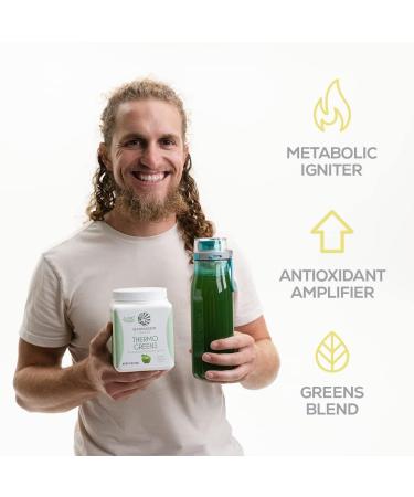  Sunwarrior Sunwarrior Thermo Greens (210 g) Green Apple - Buy Online on GoSupps.com