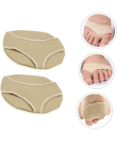 Healeved Metatarsal Pad Sleeve - 2pcs Hallux Sleeve Separator | Gel Forefoot Inserts & Insoles for Pain Relief | 9.8x7.2cm - Shop Now - Buy Online on GoSupps.com