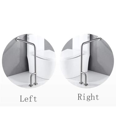 Bathroom Grab Bar Safety Support Rail Stainless Steel Shower Curved Grab Bar Wall Mounted Handrail Bracket Bathroom Balance Handle Restroom - Buy Online on GoSupps.com