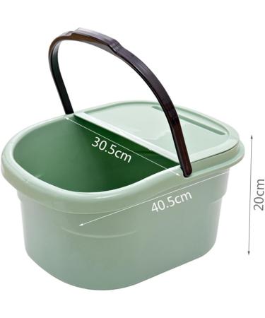 Folpus Foot Soaking Bath Basin Foot Bath Soak Tub Foot Bath Bucket Foot Bath SPA Soak Tub for Camping Green - Buy Online on GoSupps.com