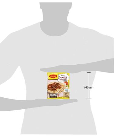 Buy MAGGI Fix for Tomato Bolognese - All-Natural Seasoning Mix for 3 Portions (50g) | International Shipping Available - Buy Online on GoSupps.com