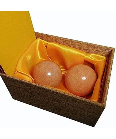 Buy Baoding Balls Set - Natural Jade Stress Balls for Adults | Relaxation & Finger Training - 2 Pack Massage Handballs - Buy Online on GoSupps.com