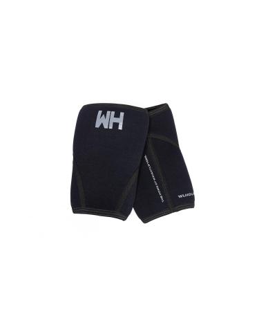 7mm Neoprene Knee Sleeves (Pair). Support for Men & Women Weightlifting Squats Powerlifting Snatch and Clean (S)