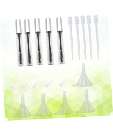 OHPHCALL 15 Pcs Eyelash Tube Clear Mascara Tube Lip Gloss Tubes with Wand Tube with Eyelash Brush 1 g (Pack of 1) As Shownx3pcs - Buy Online on GoSupps.com