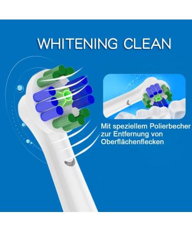 16 Compatible Supplement Brushes for Oral-B Electric Toothbrush - 4 Precision 4 Cross 4 3D Whitening & 4 Sensitive Clean - 1 Pack - Buy Online on GoSupps.com