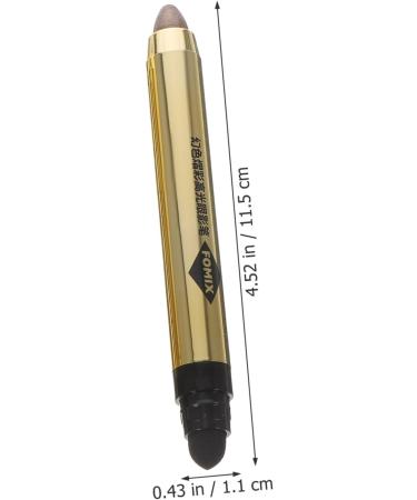 Mikinona Neutral Eyeshadow 4pcs Highlighter Eyeshadow Pencil Glitter Crayons Eye Shadow Makeup Cosmetics Glue Girl - Buy Online on GoSupps.com