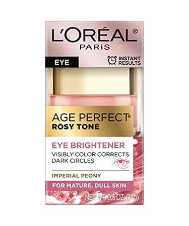 Age Perfect Rosy Tone Eye Brightener Cream | Correct Dark Circles | Fragrance & Paraben Free | 0.5oz (Pack of 2) - Buy Online on GoSupps.com