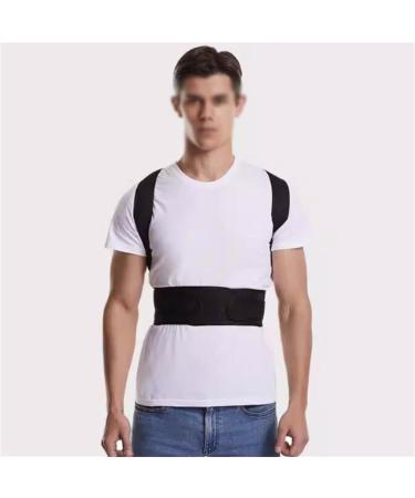 DFHBFG Correct Scoliosis Artifact Hunchback Orthotic Man Straight Back Invisible Female Orthotic with The Elderly(Size:XX-Large) XX-Large D