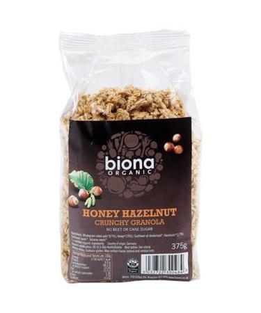 Biona Lot de 10 paquets de 10 sachets de noisette bio croquants 375 g