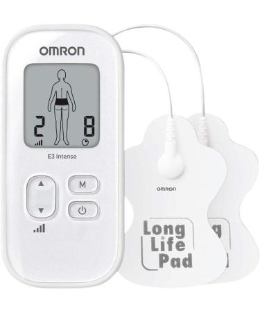 OMRON E3 Intense Portable Pain Therapy Device & Gel Pads HV-PAD-3E - Effective TENS Bundle for Pain Relief - Buy Online on GoSupps.com
