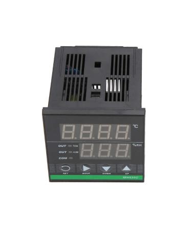 Temperature and Humidity Controller 3A 250VAC - LED Digital Display Sensor for Grain Depot Control (72x72mm) | International Shipping Available - Buy Online on GoSupps.com