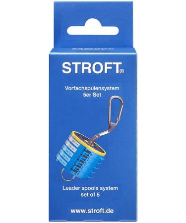 WAKU Stroft Line Leader Spool System with Cutter Rings - Set of 5 for Ultimate Fishing Precision | International Shipping Available - Buy Online on GoSupps.com