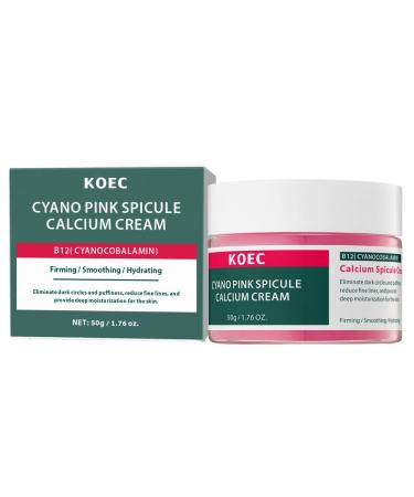Anti-wrinkle cream -Cyano Pink Spicule Cream for under eyes skin Dark Circles Fine Lines Puffiness&Eye Bags Cream with Calcium&Vitamin B12 for Glass Skin Hydrating Firming Smoothing 1.76 fl. oz - Buy Online on GoSupps.com