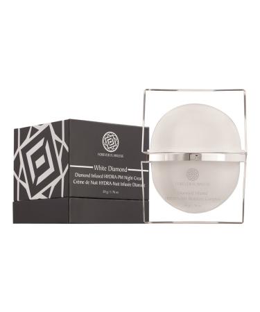Buy Forever Flawless HYDRA-PM Night Cream | 100% Natural Diamond Powder | Anti-Aging Face Cream for Men & Women | White Diamond Collection 1.76 oz - Buy Online on GoSupps.com