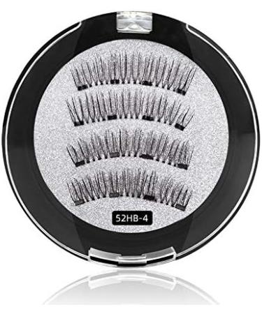 XIUNIA Magnetic Eyelash Set 8D Quantum Magnetic Eyelash Soft Magnetic Technology 2 Pairs Of False Eyelashes with Tweezers Easy to Wear - Buy Online on GoSupps.com