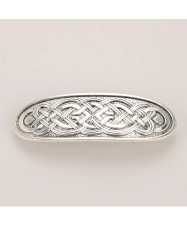 Amaxer Viking Gold Silver Barrettes - Celtic Knot Hair Clips for Women and Girls - Vintage French Hair Accessories for Thick and Thin Hair - Buy Online on GoSupps.com