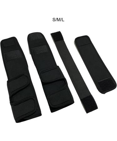 SUDNJIALQ Dog Shoulder Protector Durable And Safe Convenient Polyester Dog Elbow Protector Brace Protector Black M M Black - Buy Online on GoSupps.com
