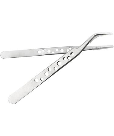 NBGGFF Tweezers Tweezers are Used for Welding and Maintenance Tweezers Manual Tweezers Hand Tools Thickened Tweezers Perforated Tweezers Super-hard Anti-slip Tweezers(12) - Buy Online on GoSupps.com