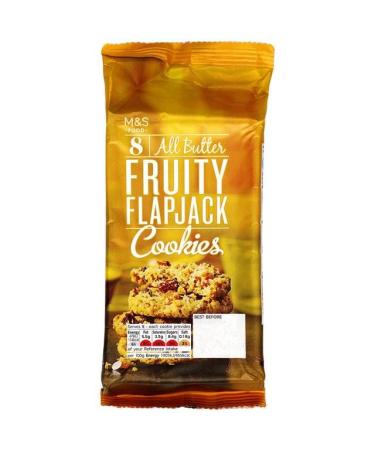 Marks and Spencer Marks and Spencer M&S Food 20-Pack Fruity Butter Flapjack Biscuits | 2 x 10 | 2 x 225g