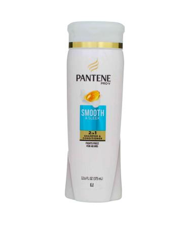 Pantene Pro-V Medium-Thick Hair Solutions Frizzy to Smooth 2 in 1 Shampoo & Conditioner 12.60 oz