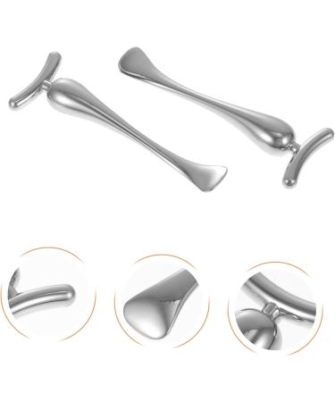 Angoily Ensemble Doutils De Massage Oculaire Pratique 2 B tons En Alliage De Zinc Rouleau Pour Les Yeux Pour Cr me Utilisation S re Et Confortable - Buy Online on GoSupps.com