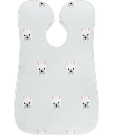 Beard Bib Apron for Men | Non-Stick Waterproof Hair Catcher Cape for Shaving & Grooming | Cute Dog Design - Buy Online on GoSupps.com