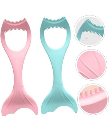 Ipetboom 2pcs Mascara Brush Eyeliner Stencil Mascara Guard Eyebrow Eyeliner and Eyelash Tool Safety Mask Girl - Buy Online on GoSupps.com