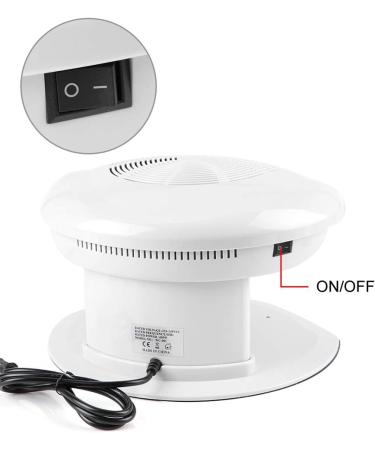 Buy Intelligent Hot & Cold Air Nail Dryer - 400W Gel Nail Lamp with Sensor | Compact Manicure Tool (White) - Fast International Shipping! - Buy Online on GoSupps.com