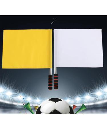 HNJZX 4-Piece Football Hand Flags Rugby Linesman Referees Assistant Equipment - Buy Online on GoSupps.com