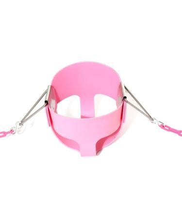 Take Me Away Pink Swing Seat - Heavy Duty Plastic Coated Chain - Playground Swing Set Replacement - Buy Online on GoSupps.com