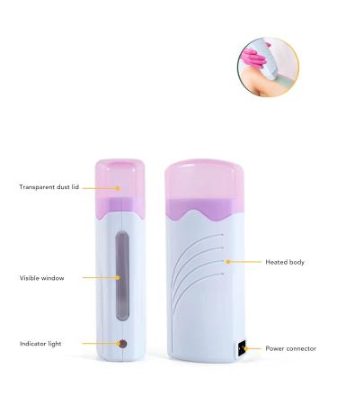 Depilatory Heater | ANGGREK Portable Electric Roll On Wax Warmer for Fast Hair Removal - International Shipping Available - Buy Online on GoSupps.com