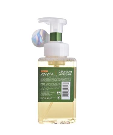 Buy Bench Organics Geranium Castile Soap Pump 450ml - Peppermint & Lavender | Natural & Eco-Friendly International Shipping - Buy Online on GoSupps.com