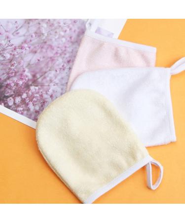 Lurrose Microfiber Makeup Remover Gloves - 6-Pack | Superfine Face Washing & Peeling Pads for Gentle Cleansing & Massage - Buy Online on GoSupps.com