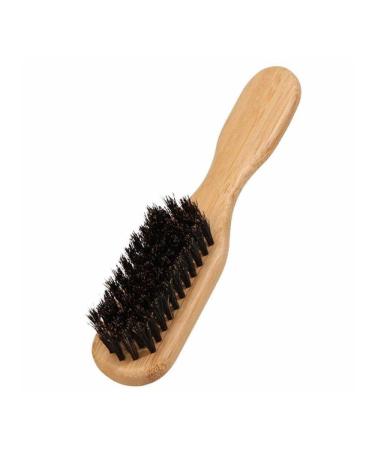 Men's Hair & Beard Brush Set - Hard Stiff Brushes for Healthy Growth | 5 Piece Elasticity & Smooth Finish - Buy Online on GoSupps.com