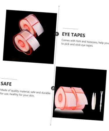 FOMIYES 6 Rolls Lace Double Eyelid Sticker Makeup Tape Double Eyelid Tape Invisible Tape Adhesive Eyelid Tape Strip Instant Eye Lift Strips for Women Eyelid Tape Sticker Patch - Buy Online on GoSupps.com