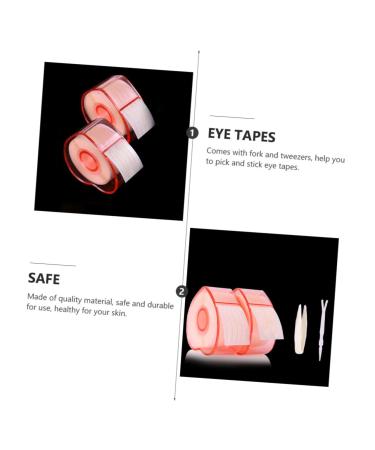 FOMIYES 6 Rolls Lace Double Eyelid Sticker Invisible Tape Adhesive Eyelid Sticker Women Eyelid Sticker Eyes - Buy Online on GoSupps.com