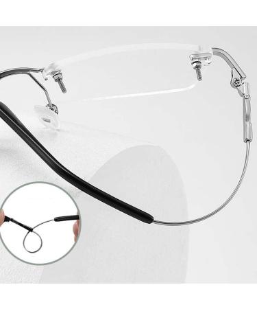 Vekker Yewear Leg - Metal Glasses Replacement Accessories for Borderless Glasses | 1-Hole Repair | Black - Shop Internationally! - Buy Online on GoSupps.com