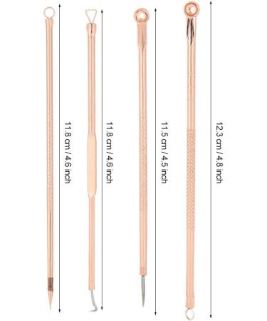 4PCS Reinforced Comedian Double Ended Stainless Steel Removal Set | Deep Cleaning Tool for Stubborn Stains | International Shipping Available - Buy Online on GoSupps.com