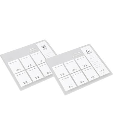 6 Color Acrylic Nail Art Display Board Sample Stand Holder for Nail Art Design with Perfect Presentation - Buy Online on GoSupps.com