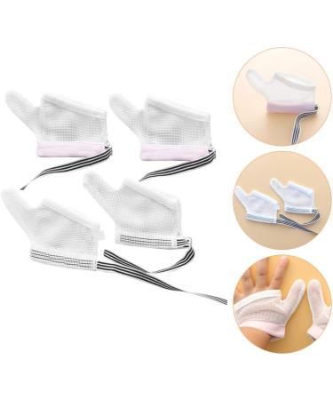 GLEAVI Thumb Brace 2 Pairs - Stop Thumb Sucking Gloves for Children - Anti-Sucking Mittens - Prevent Scratches - Thumb Splint Included - Buy Online on GoSupps.com