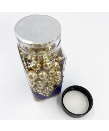 Sprinkles Mix Gold Pearl Sugar Candy 100g/ 3.52oz Christmas Baking Edible Cake Decorations Cupcake Toppers Cookie Decorating Ice Cream Celebrations Shaker Jar Wedding Shower Party - Buy Online on GoSupps.com