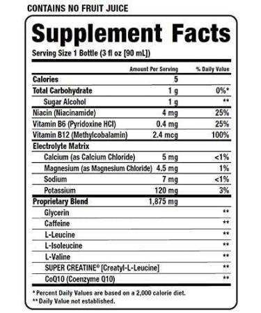 Bang Energy Shots Candy Apple Crisp 3 Fl Oz (Pack of 12) | Carbonated Energy Shot with Super Creatine - Buy Online on GoSupps.com