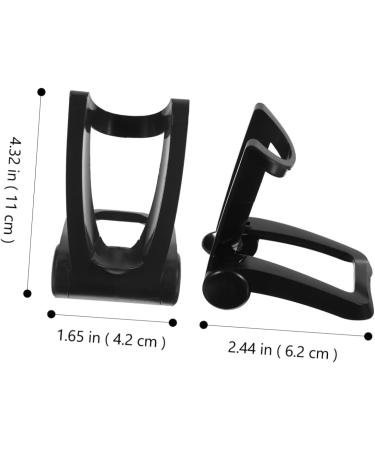 Minkissy Razor Stand - Universal Shaving Organizer Base for Men & Hairdressers | Durable ABS Razor Resthesia Holder - Buy Online on GoSupps.com