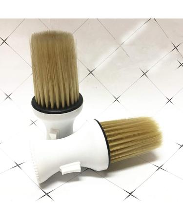 Gsrimgratoe 2 Pieces of Professional Salon Barber Scissors Shaving Soft Brush Comb Neck Dust Cleaning Brush Hairdressing Tool - Buy Online on GoSupps.com