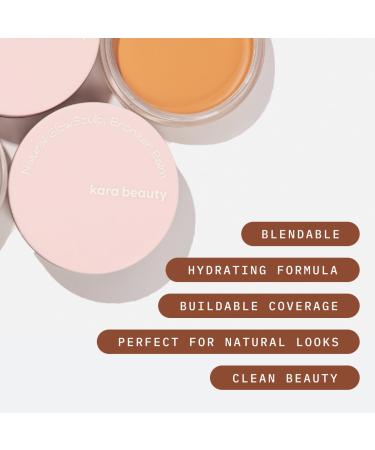 Kara Beauty Natural Glow Sculpt Bronzer Balm with Creamy Buildable Coverage Hydrating Face Balm with Vitamin E Lightweight Cream Bronzer for Natural Makeup Look and Sunkissed Glow (Cappucino) - Buy Online on GoSupps.com