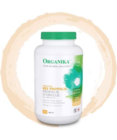 ORGANIKA BEE PROPOLIS (HIMALAYAN) 200 CAPS Unflavored 1 count (Pack of 1) - Buy Online on GoSupps.com