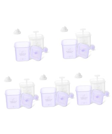 Beavorty 10 Pcs Foam Cup Face Wash Facial Marshmallows Skincare Tools for Face Foam Bottles Plastic 11.00X7.50X7.50CMx5pcs As Shownx5pcs