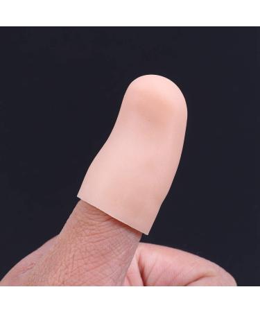 VORCOOL Silicone Finger Cots - Finger Sleeve Protectors for Cracked Skin Blisters & Calluses (2 Pcs) International Shipping Available - Buy Online on GoSupps.com