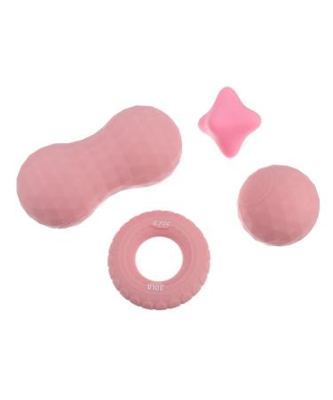 Plafope 4 Party Massage Ball Set Fitness Massage Ball Massageball Set Sport Muscle Plamping Tool Muscle Management Pension Yoga Massageball Muscle relaxation Accessories